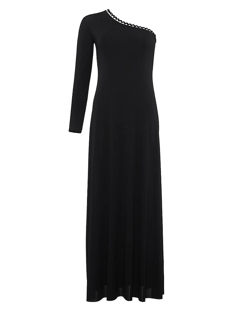 Play One-Shoulder Maxi Dress