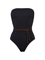 Majorette Belted Bustier One-Piece Swimsuit