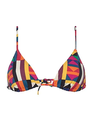 Geometric Triangle Bikini Top