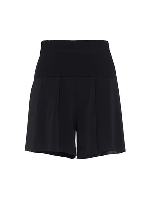 Lucia 2-In-1 Foldover-Waist Shorts