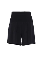 Lucia 2-In-1 Foldover-Waist Shorts