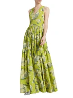 Sweet Disposition V-Neck Tiered Maxi Dress