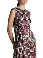 Collection Line Geo Midi-Dress