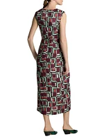 Collection Line Geo Midi-Dress