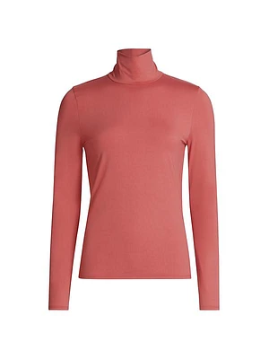 Nuda Jersey Turtleneck Top