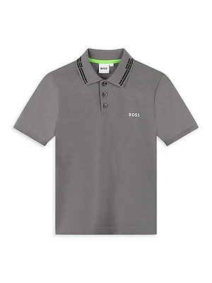 Little Boy's & Boy's Mini Metal Polo