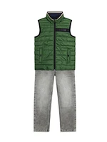 Little Boy's & Boy's Puffer Vest