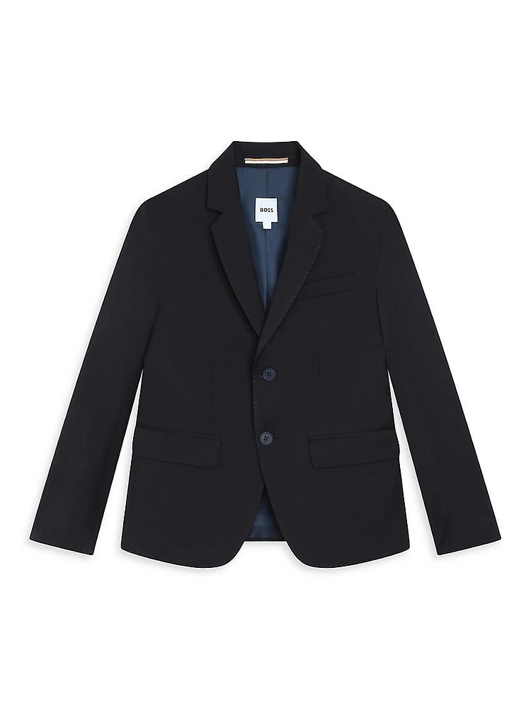 Little Boy's & Single-Breasted Suit Jacket