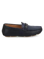 Boy's Leather Driving Loafers