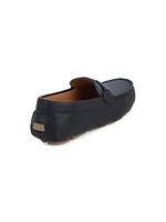 Boy's Leather Driving Loafers