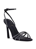 Serafina High Heel Satin Sandals