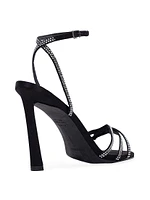 Serafina High Heel Satin Sandals