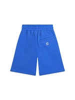 Little Boy's & Logo Fleece Shorts