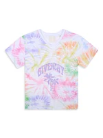 Little Girl's & Logo Tie-Dye T-Shirt