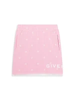 Little Girl's & Logo 4G Mesh Skirt