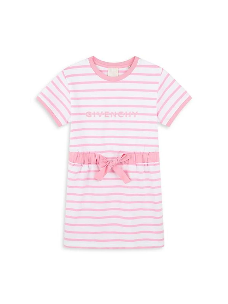 Little Girl's & Girl's Logo T-Shirt Dress