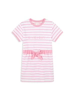 Little Girl's & Girl's Logo T-Shirt Dress