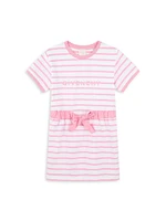 Little Girl's & Logo T-Shirt Dress