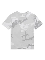 Little Boy's & Logo Camo T-Shirt