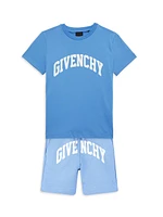 Baby Boy's & Little Logo Sweat Shorts