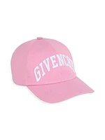 Girl's Logo-Embroidered Cotton Baseball Cap