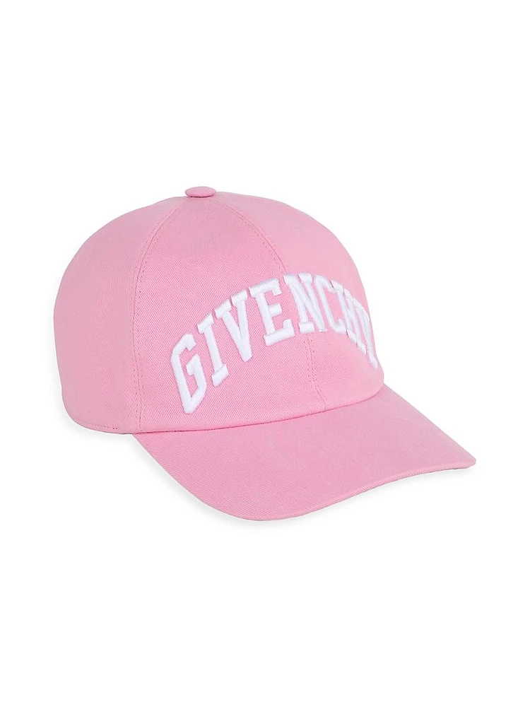 Girl's Logo-Embroidered Cotton Baseball Cap