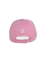 Girl's Logo-Embroidered Cotton Baseball Cap