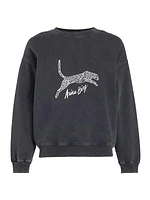 Spencer Cotton Leopard Sweatshirt