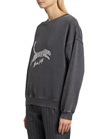 Spencer Cotton Leopard Sweatshirt