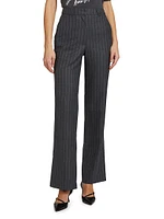 Drew Pinstriped Wool-Blend Trousers