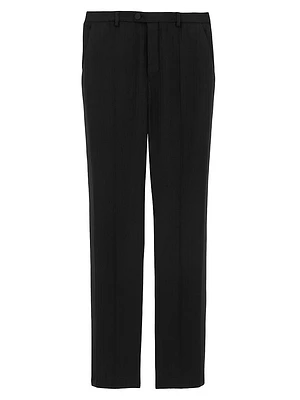 High-Waisted Tuxedo Pants