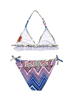 Little Girl's & Girl's Chevron Bikini