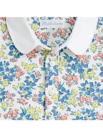 Baby Girl's Floral Cotton Shirtdress