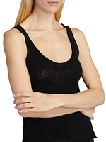 Favana Silk Knit Tank