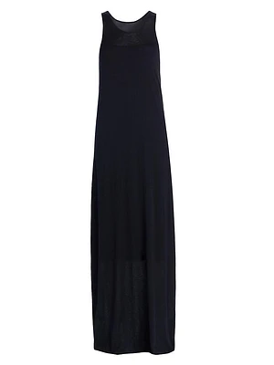 Farissa Cotton-Cashmere Maxi Dress