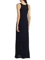 Farissa Cotton-Cashmere Maxi Dress