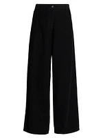 Chan Wide-Leg Corduroy Pants