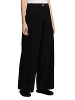 Chan Wide-Leg Corduroy Pants