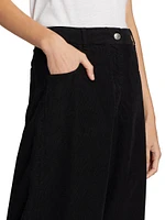 Chan Wide-Leg Corduroy Pants