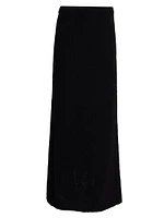 Fumaia Silk Maxi Skirt