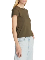 Tori Short-Sleeve Cotton Top