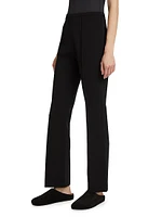 Desmy Wool-Blend Seamed Pants