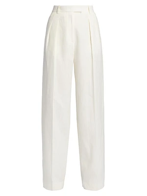 Antone Wide-Leg Linen Pants