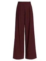 Antone Wide-Leg Virgin Wool Pants