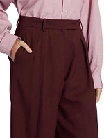 Antone Wide-Leg Virgin Wool Pants