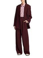 Antone Wide-Leg Virgin Wool Pants