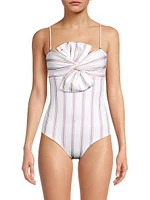 Malaga Reversible Twist One-Piece Swimsuit