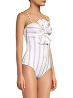 Malaga Reversible Twist One-Piece Swimsuit