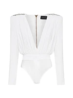 Roxy Jewel-Embellished Bodysuit