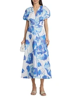 Isabel Printed Midi-Dress